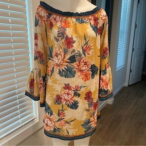 Flying Tomato off shoulder dress